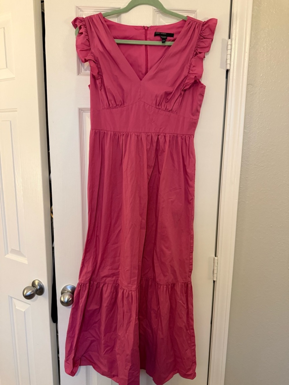 Maggy London Pink Maxi Dress | Size 6